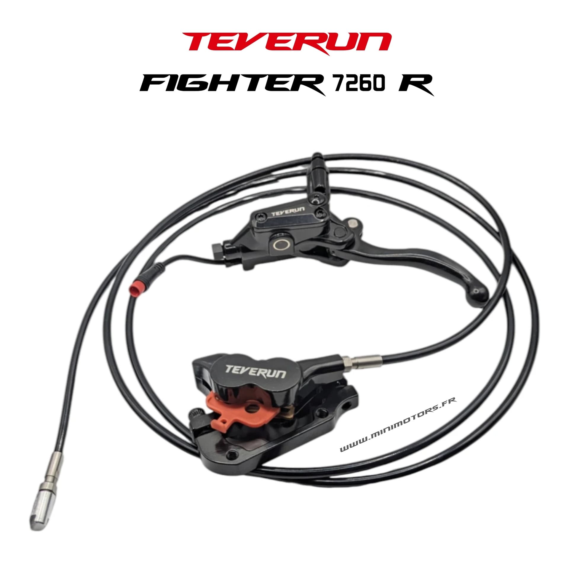 Teverun 7260r & Fighter 11 2025 | KIT DE FREIN COMPLET ARRIERE (4 PISTONS) V2