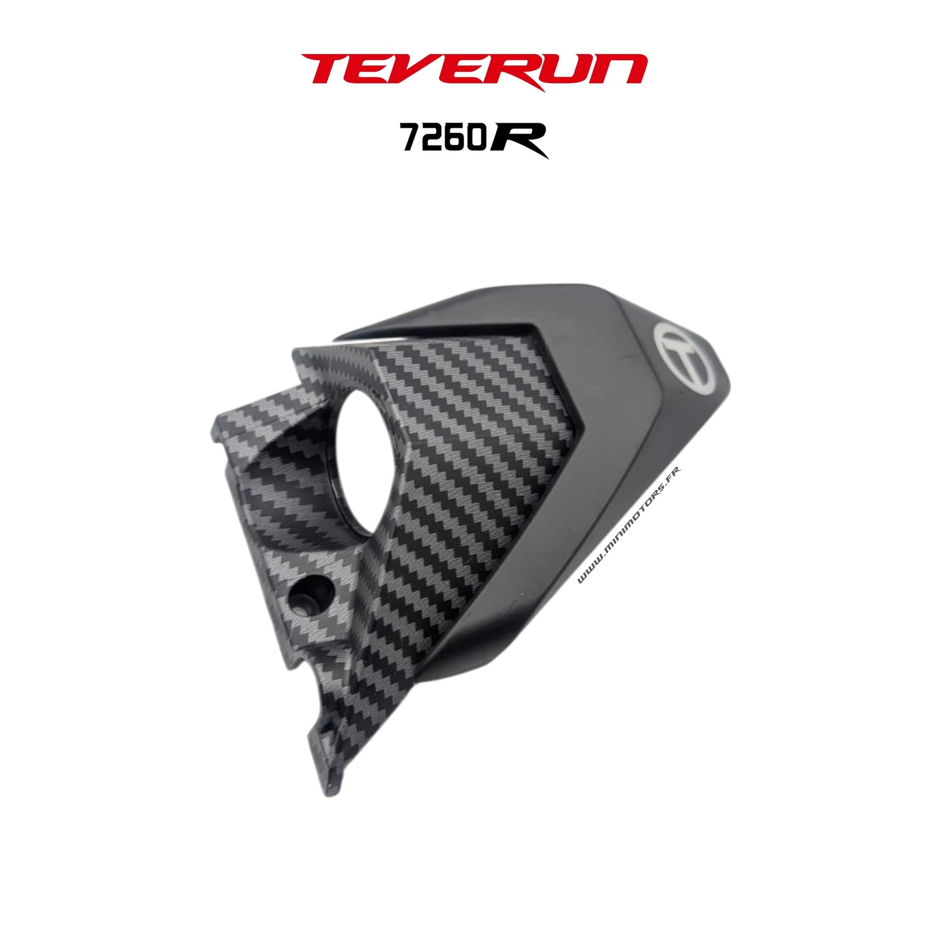 Teverun Fighter 7260r 2025 | CACHE LED LATERAL AV GAUCHE OU AR DROIT EFFET CARBONE