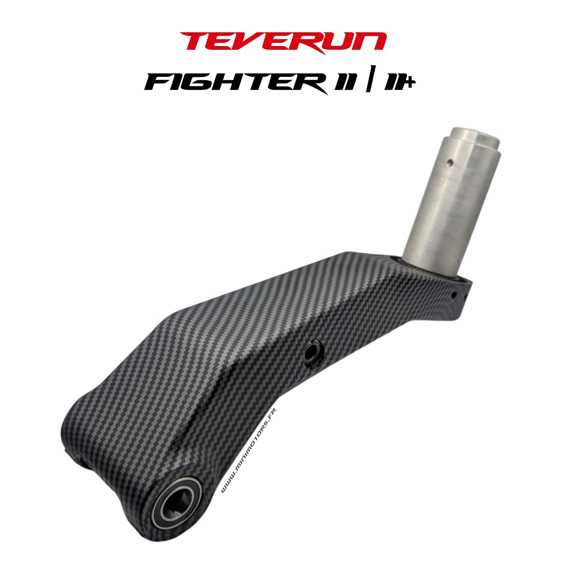 Teverun Fighter 11 & 11+ 2026 | BRAS DE DIRECTION INFERIEUR EFFET CARBONE