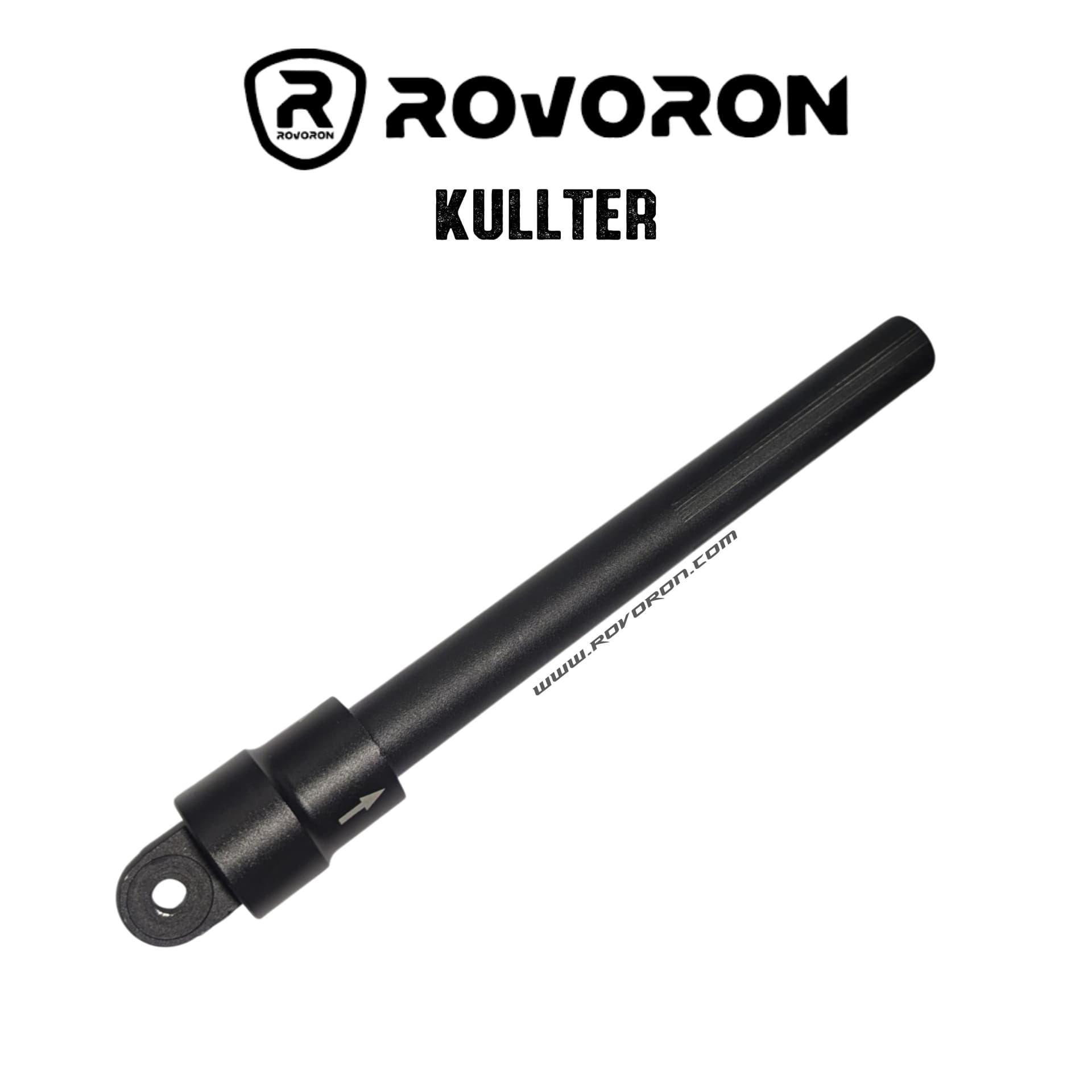 Rovoron Kullter & Luxury | TUBES POIGNÉES DU GUIDON (NOIR)