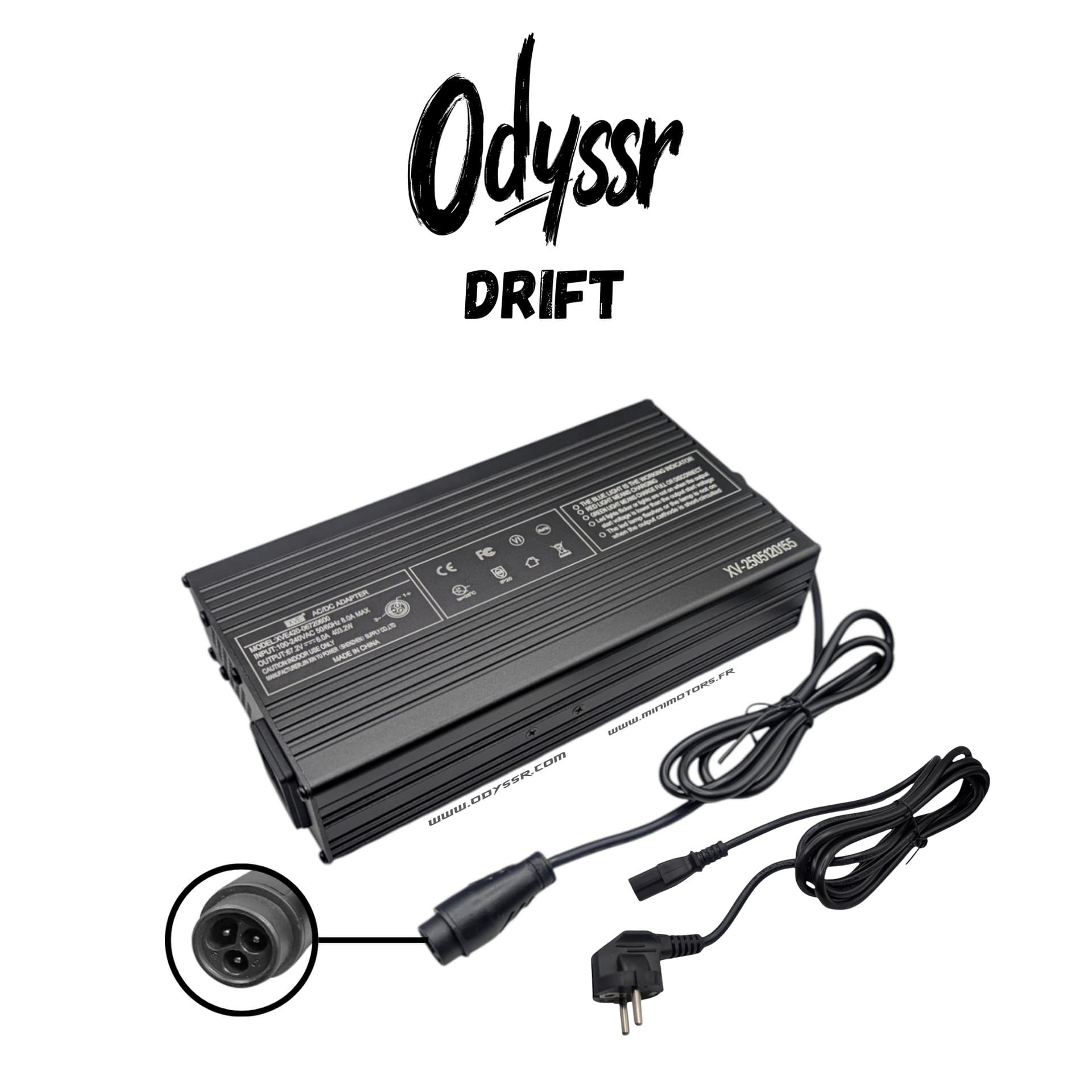 Odyssr Drift | CHARGEUR RAPIDE 67,2V 6A