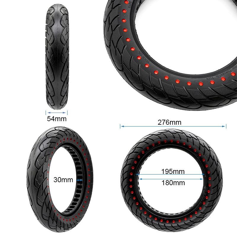 Pneu plein ultraléger 12x2,125-7/B28 Nedong