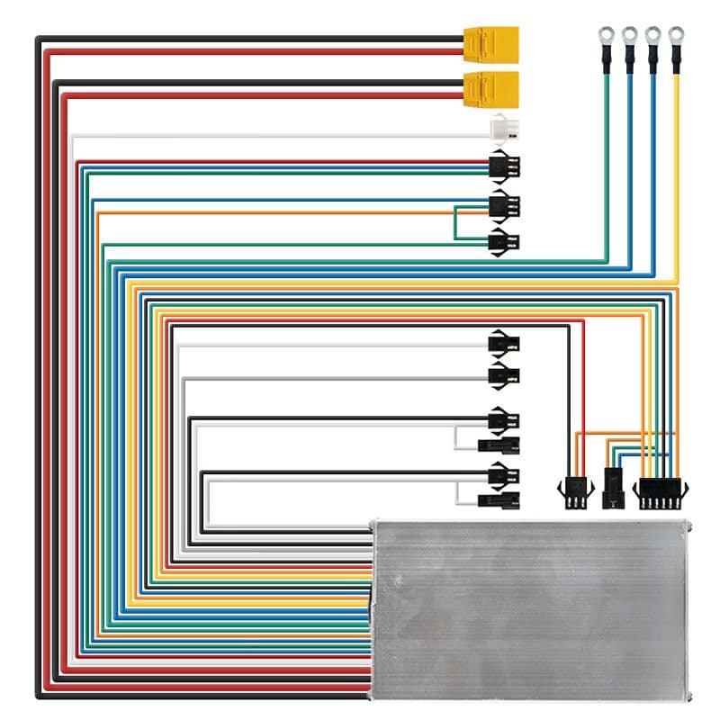 Contrôleur 72V 45A 3000W - à et B LCD QS-S4 Kyesang