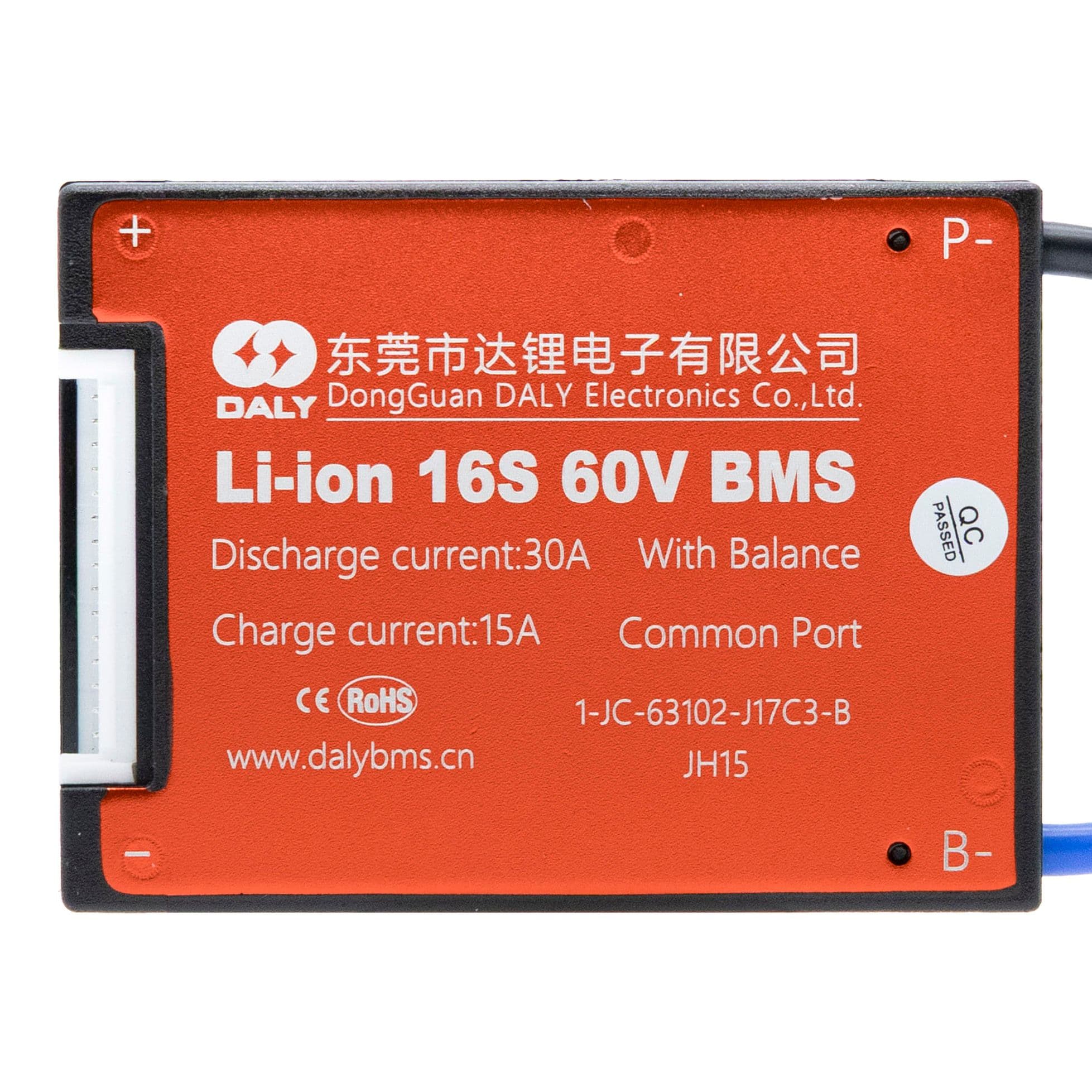 BMS 16S 60V 30A DALY