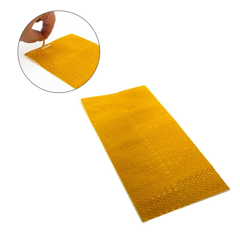 Autocollant réfléchissant jaune Wispeed Original T850 - 66 pièces