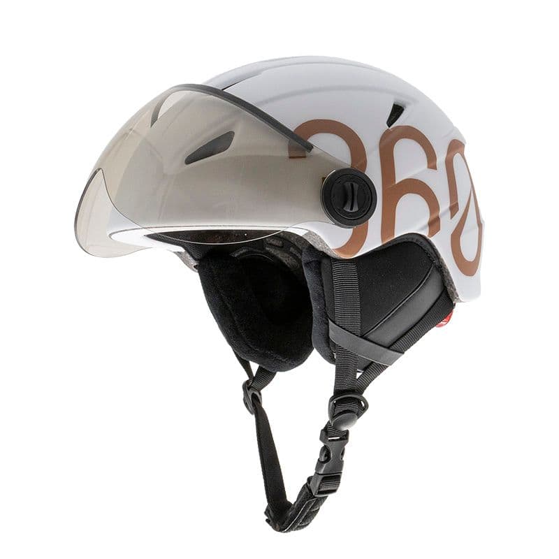 GLOOB Urbain - Bianco/Marron – Oreillettes Amovibles