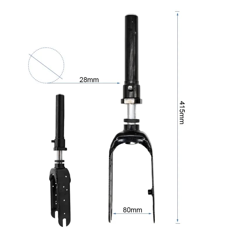 Fourche avant d'origine Ninebot Max G2 E - version 2025