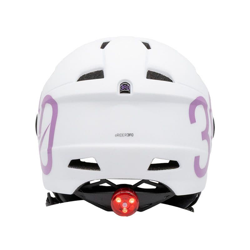GLOOB Urbain - Bianco/Violet – Oreillettes Amovibles