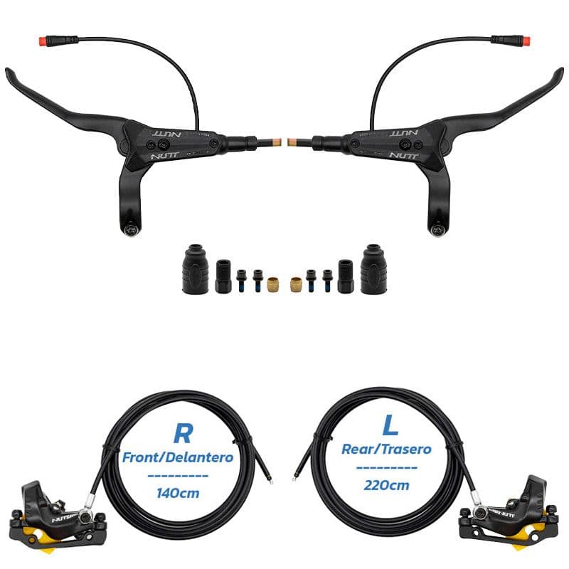 Kit de frein hydraulique noir Y5 Avant R arrière L NUTT