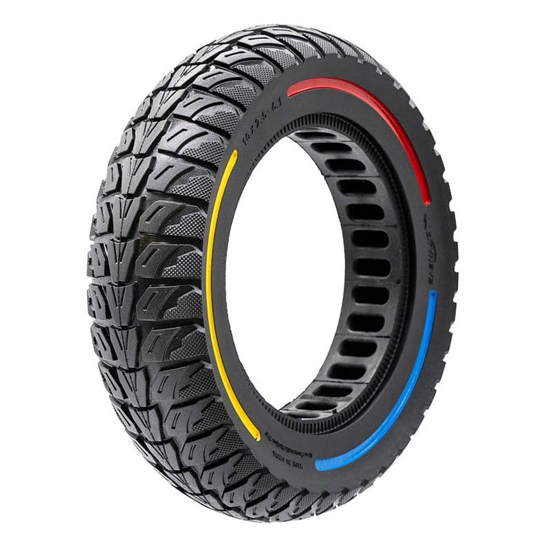 Roue pleine 10x2,5-6,1 Cityneye - tricolore