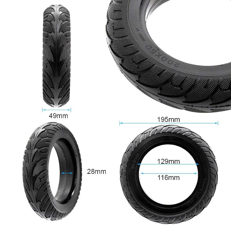 Pneu plein 200x50 Aoxin