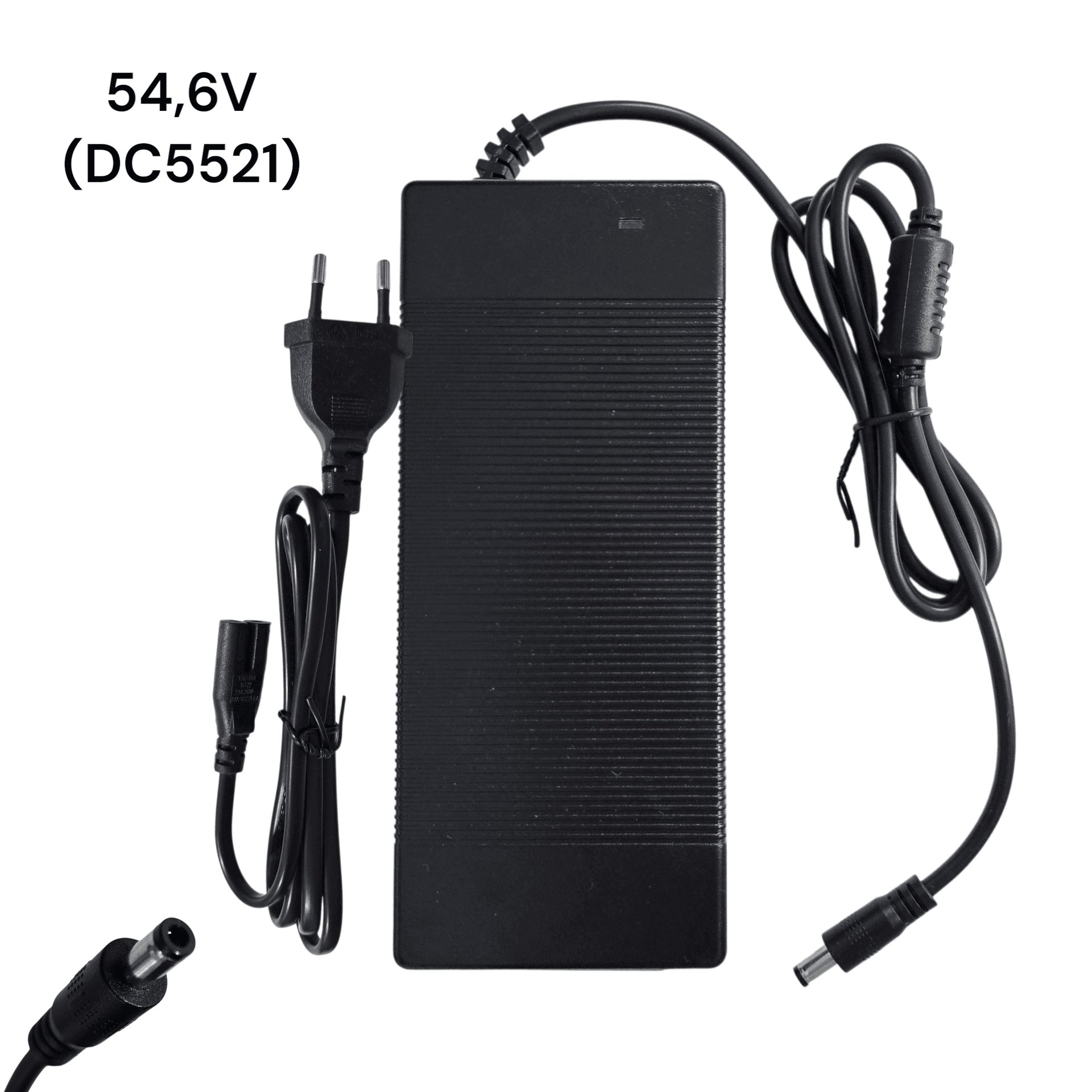 Chargeur premium 54,6V 2A (connecteur DC5521) Suniik