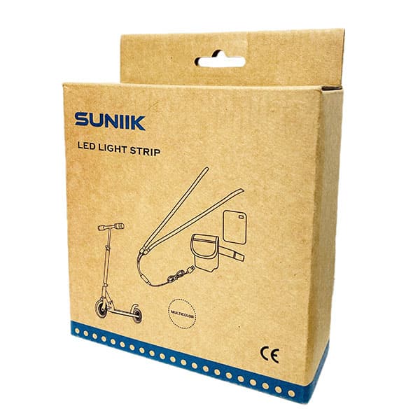 Lumière phare bande LED pour trottinette Suniik