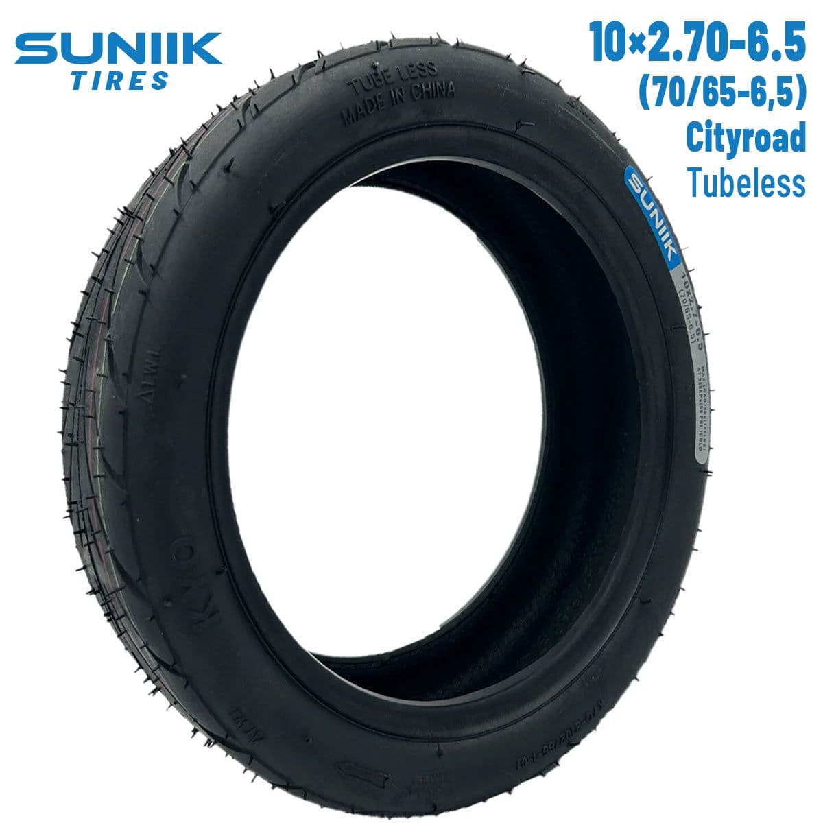 Pneu tubeless 10 2,70-6,5 (70/65-6,5) Cityroad Suniik