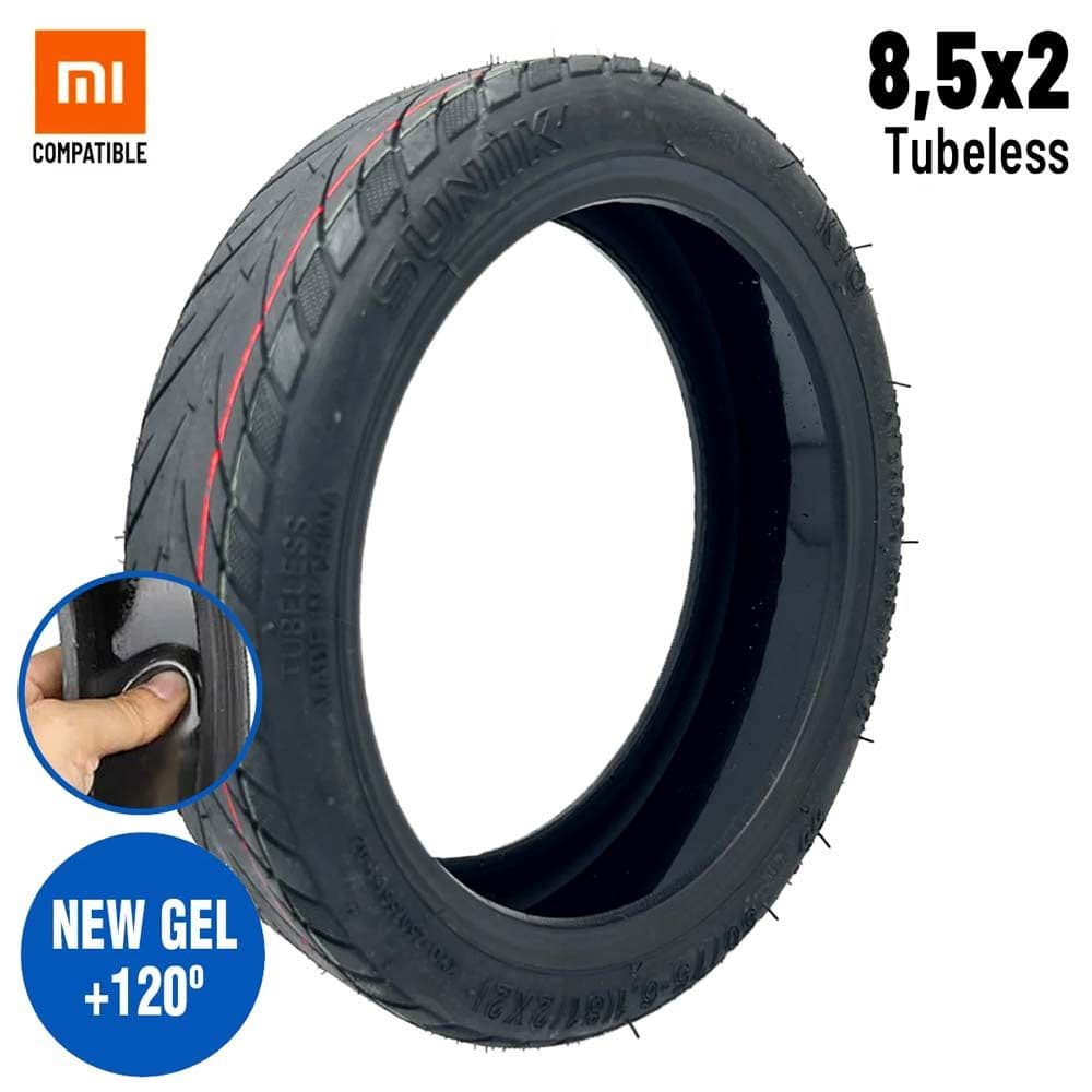 Pneu 50/75-6,1 (8,5 2) Cityroad Tubeless avec gel anti-crevaison Suniik