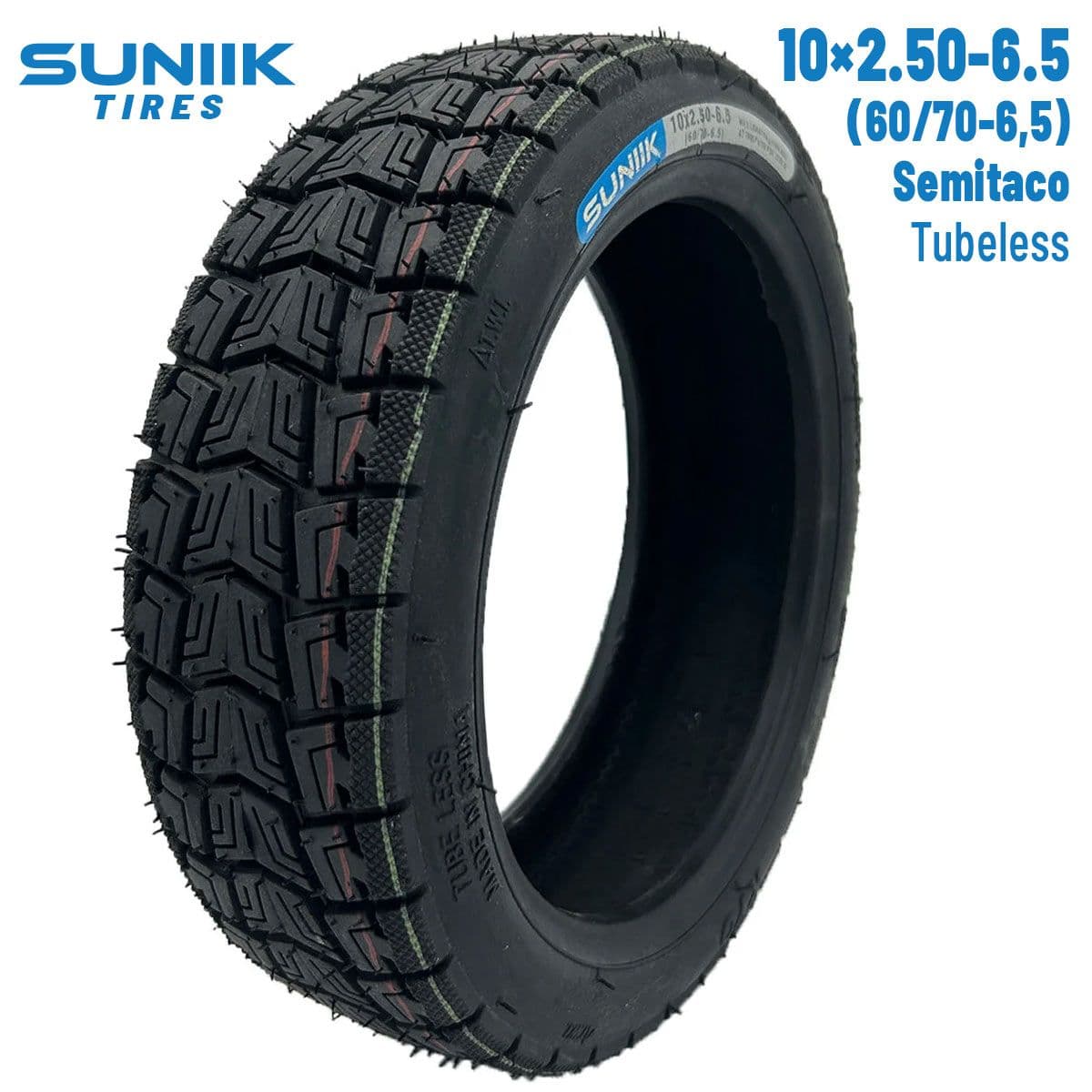 Pneu tubeless 10 2,5-6,5 Semitaco Suniik