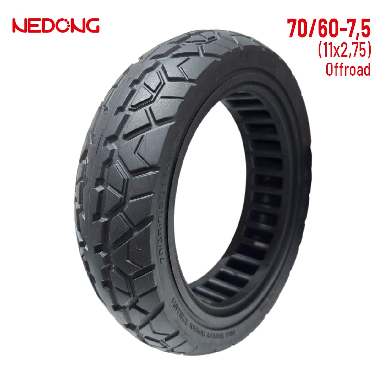Roue pleine 70/60-7,5 compatible ZT3 Nedong
