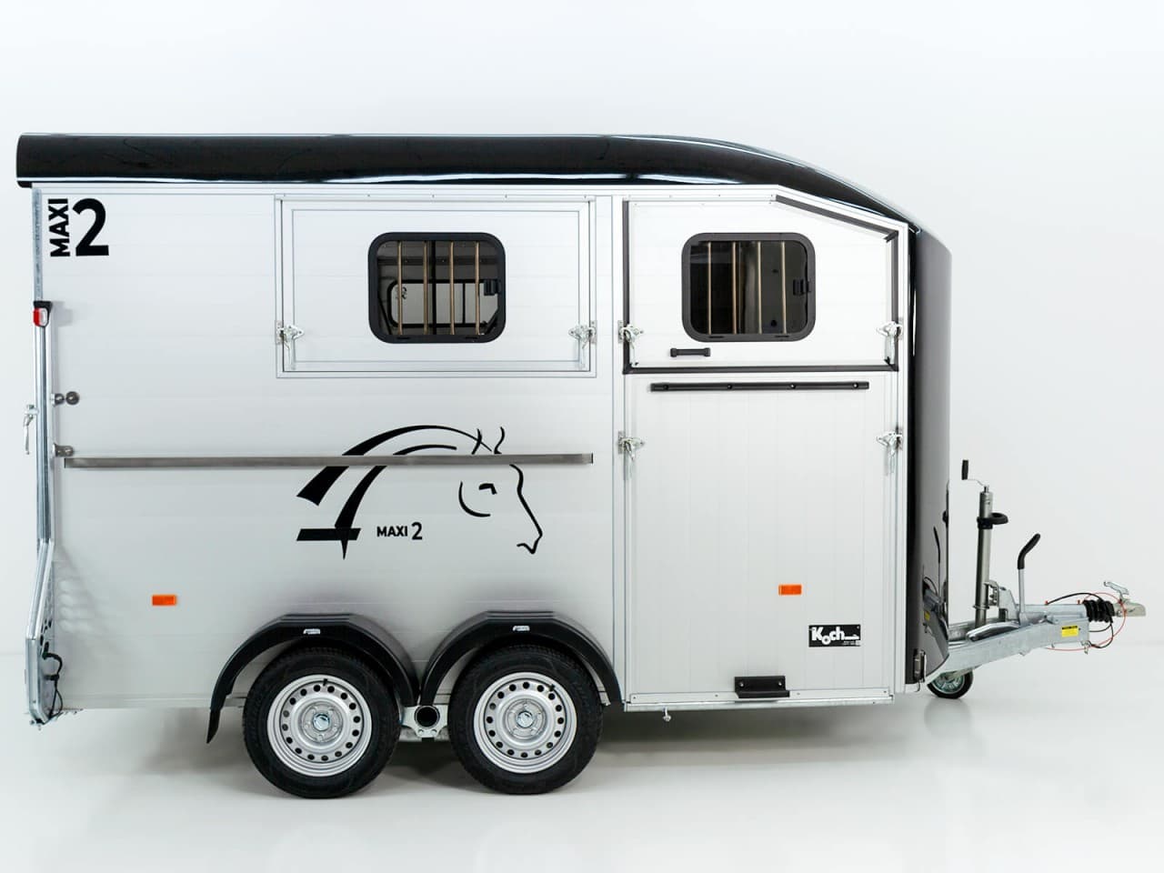 Cheval Liberte Pferdeanhänger MAXI 2|schwarz-Neu