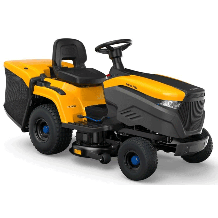 stiga akku rasentraktor estate 798e mit 64 ah akku und ladegerat modell 2025 neu