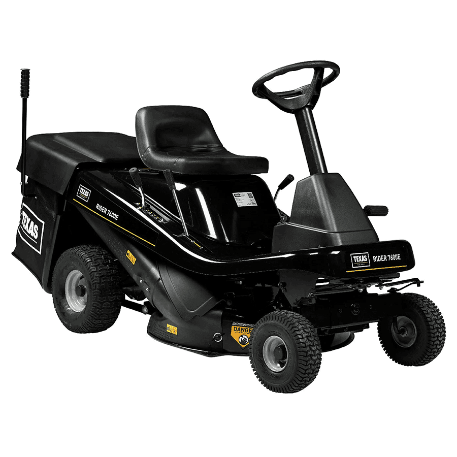 texas aufsitzmaher rider 7600e 3in1 inkl mulchkit modell 2025 neu
