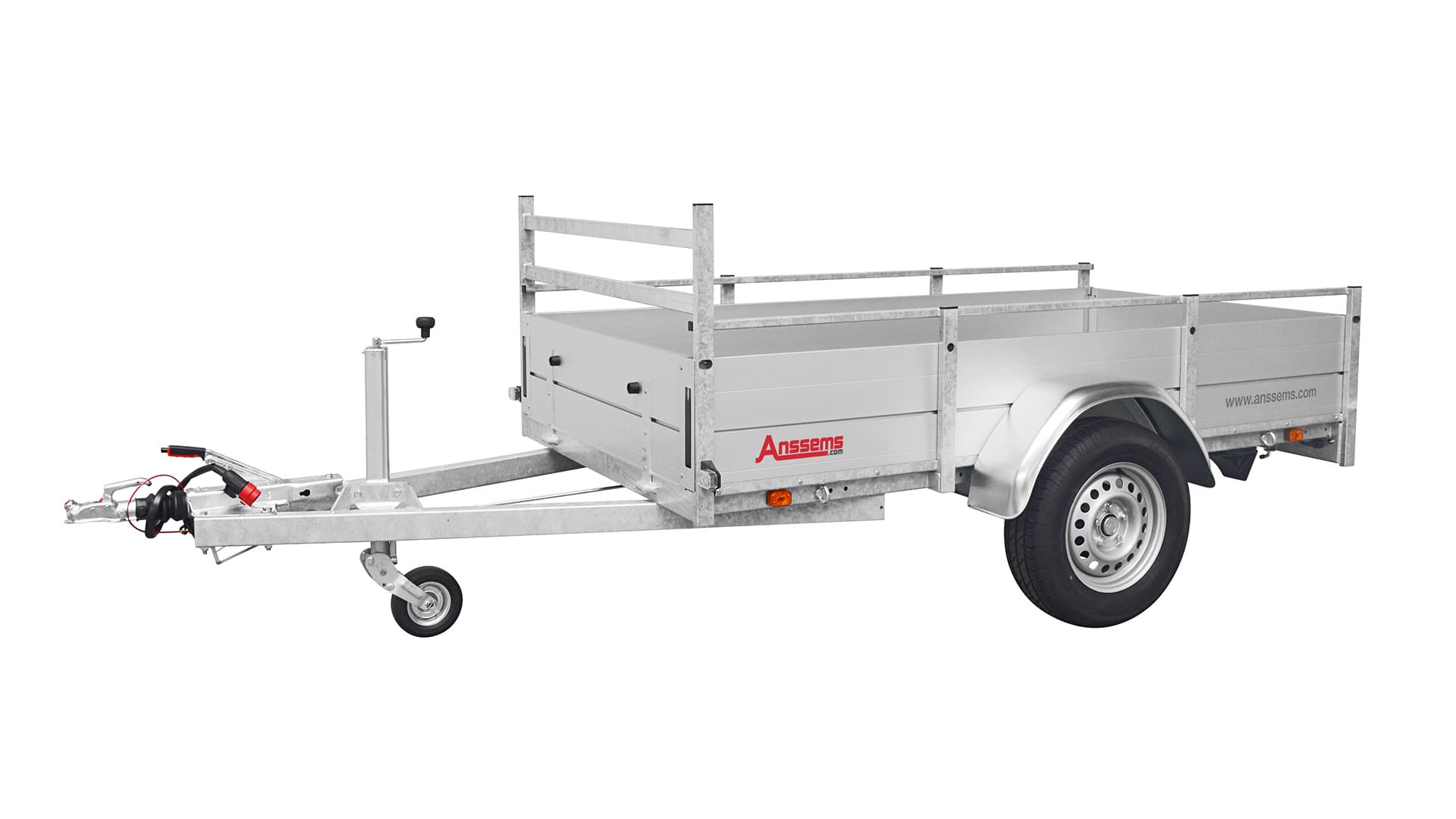 Anssems PKW Anhänger Tieflader Alu BSX 1350 kg, Ladefläche 2,05 x 1,20 m