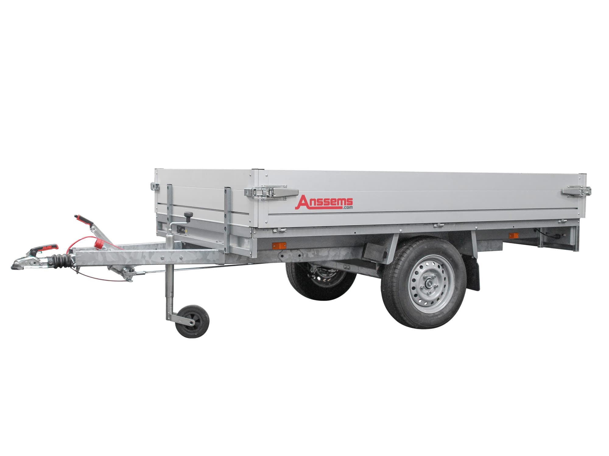 Anssems PKW Anhänger Hochlader Alu PLTB 1350 kg, Ladefläche 2,51 x 1,50 m