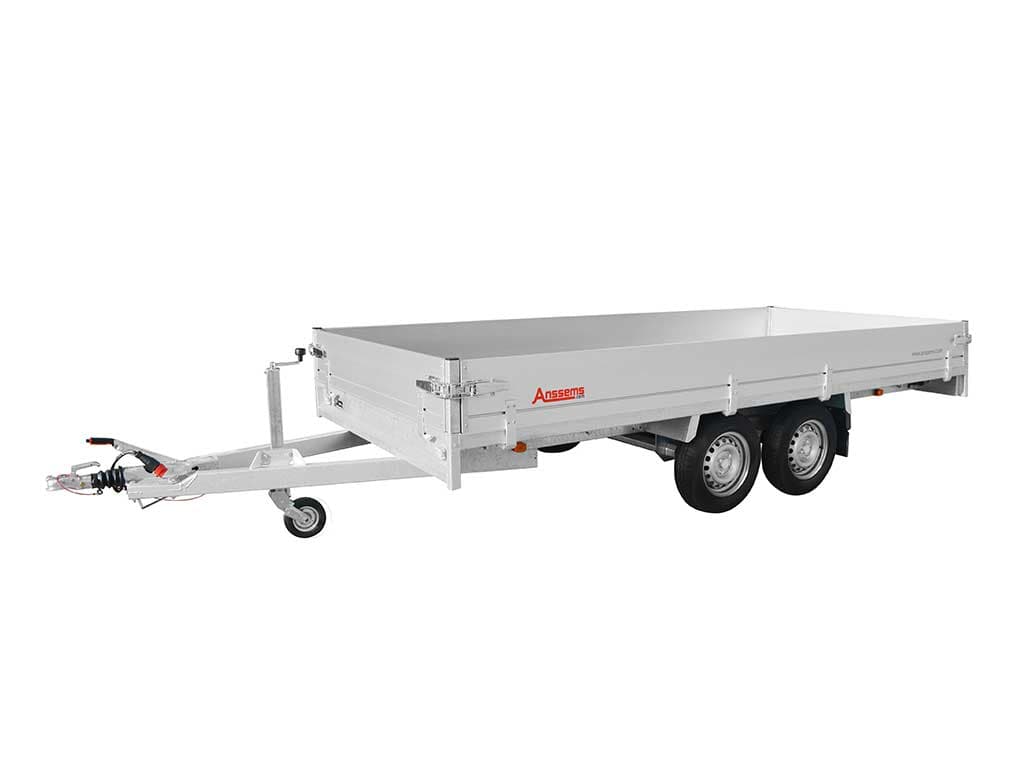 Anssems PKW Anhänger Hochlader Alu PSX-S 2000 kg, Ladefläche4,05 x 1,78 m