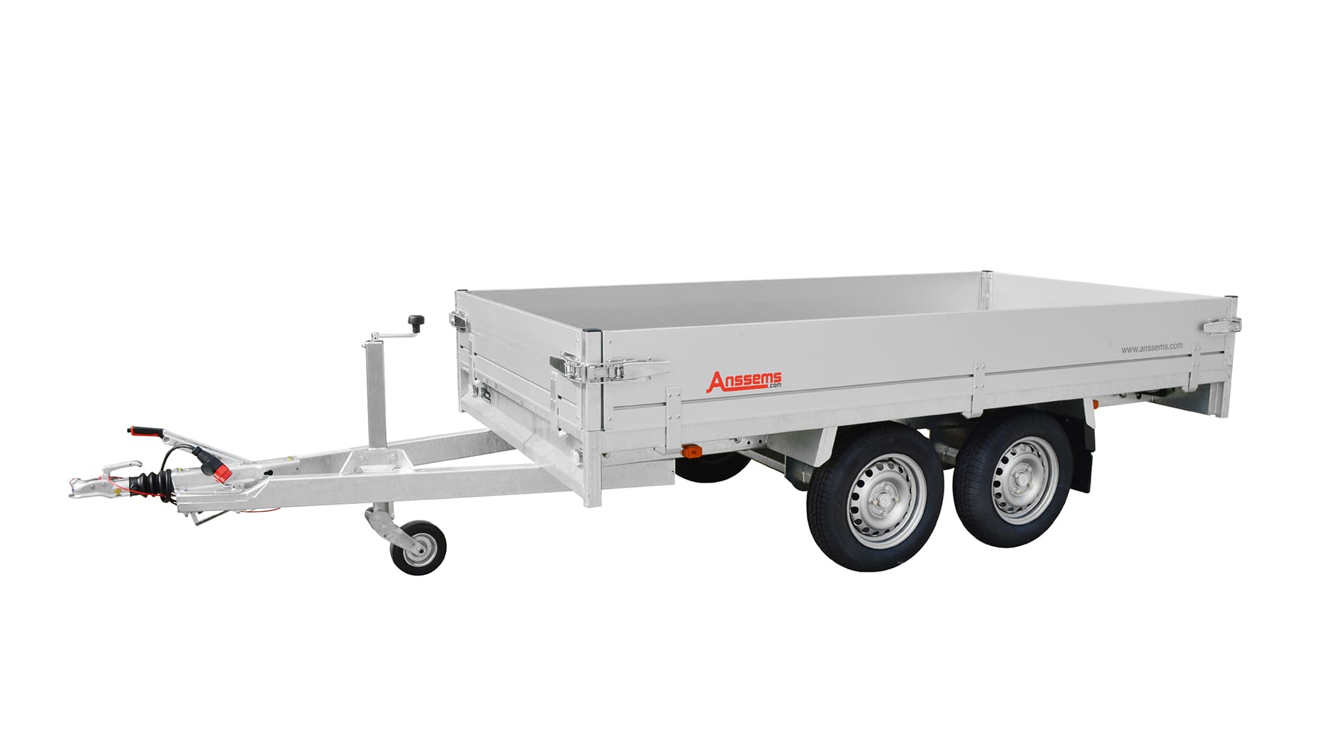 Anssems PKW Anhänger Hochlader Alu PSX 2500 kg, Ladefläche 3,05 x 1,53 m