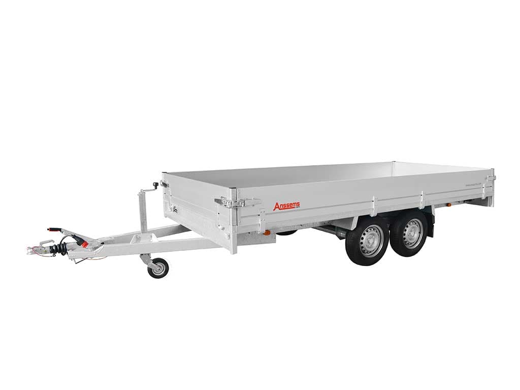 Anssems PKW Anhänger Hochlader Alu PSX 2500 kg, Ladefläche 4,05 x 1,78 m