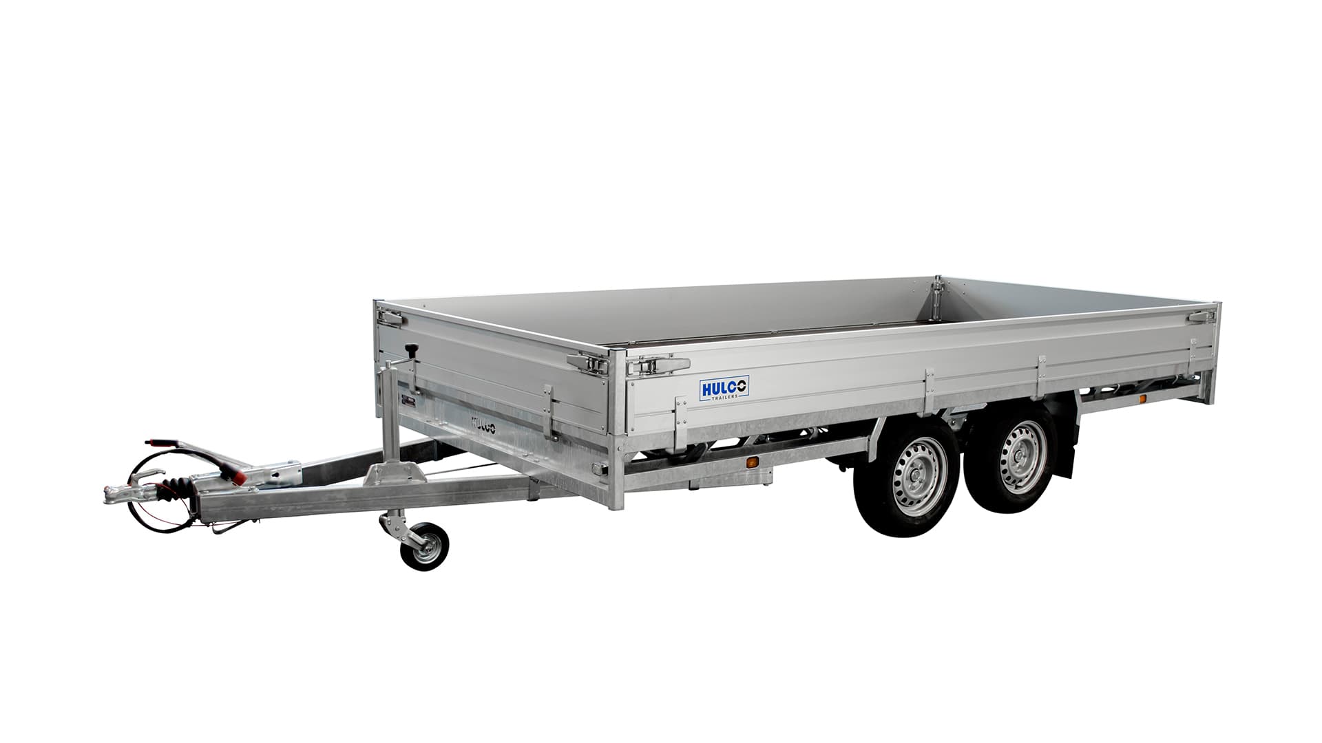 Hulco PKW Anhänger Hochlader Alu MEDAX-2 ,3000 kg , Ladefläche 4,05 x 2,03 m