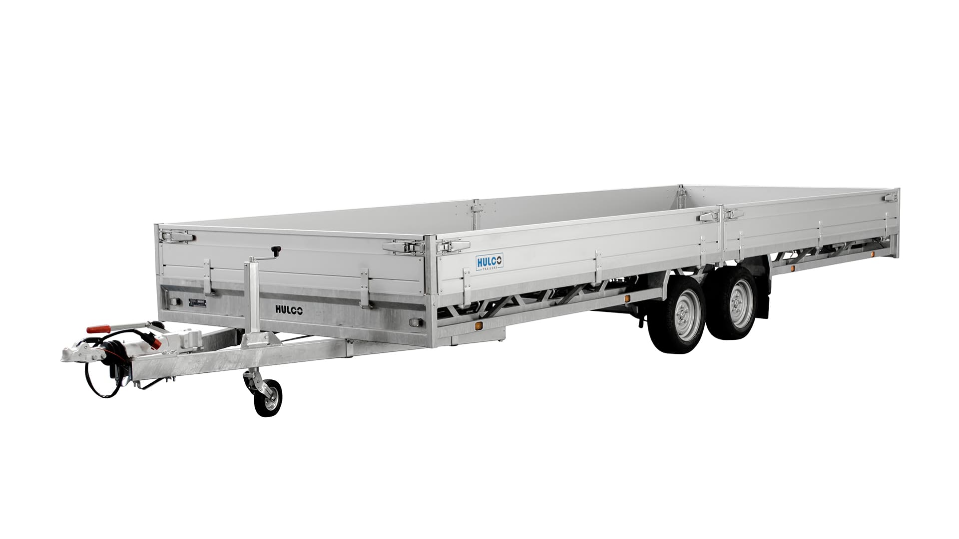 Hulco PKW Anhänger Hochlader Alu MEDAX-2 ,3000 kg, Ladefläche 5,02 x 2,03 m