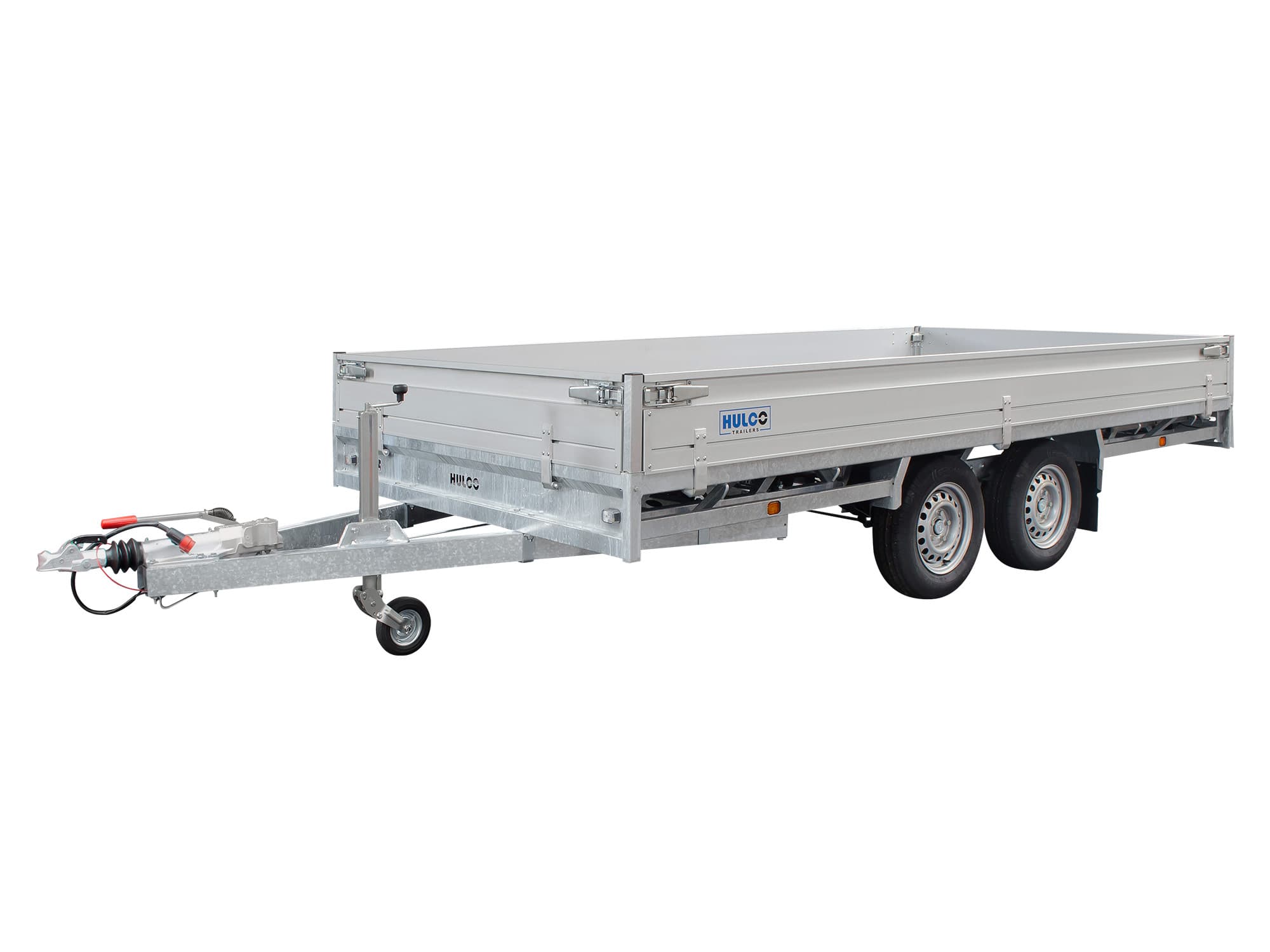 Hulco PKW Anhänger Hochlader Alu MEDAX-2, 3500 kg, Ladefläche 3,35 x 1,83 m