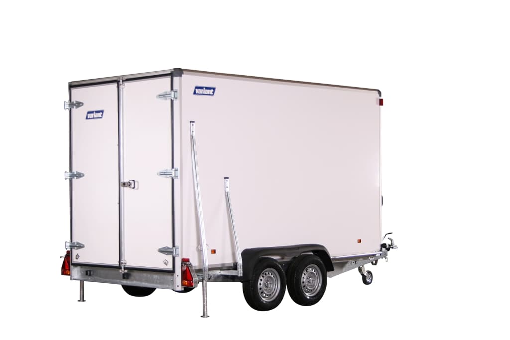 Variant PKW Anhänger Kofferanhänger mit Flügeltüren 2000 kg,Ladefläche 3,46 x 1,85 m, Innenhöhe 2,07 m 2005 CVB35