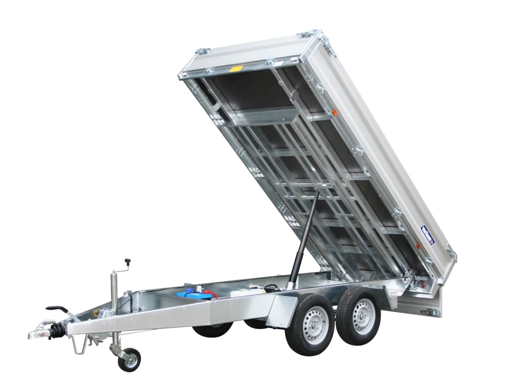 Variant PKW Anhänger Heckkipper 2717 T3, 2700 kg, Ladeflächeca. 3,20 x 1,68 m - elektrische Pumpe