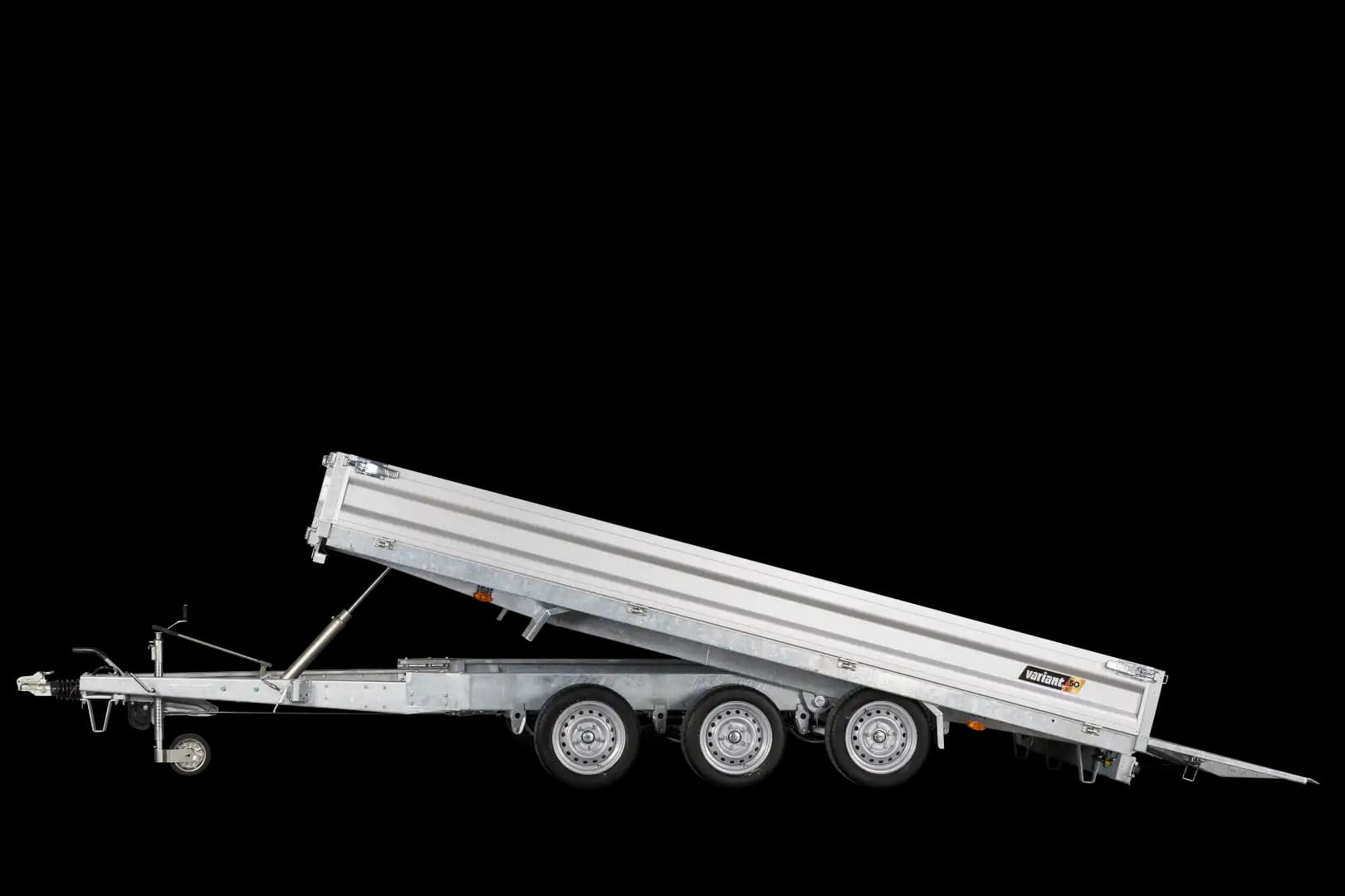 Variant PKW Anhänger Universaltransporter 3543 UX MAXI LOAD- kippbar, 3500 kg, Ladefläche 4,20 x 2,10 m, mit Bordwänden
