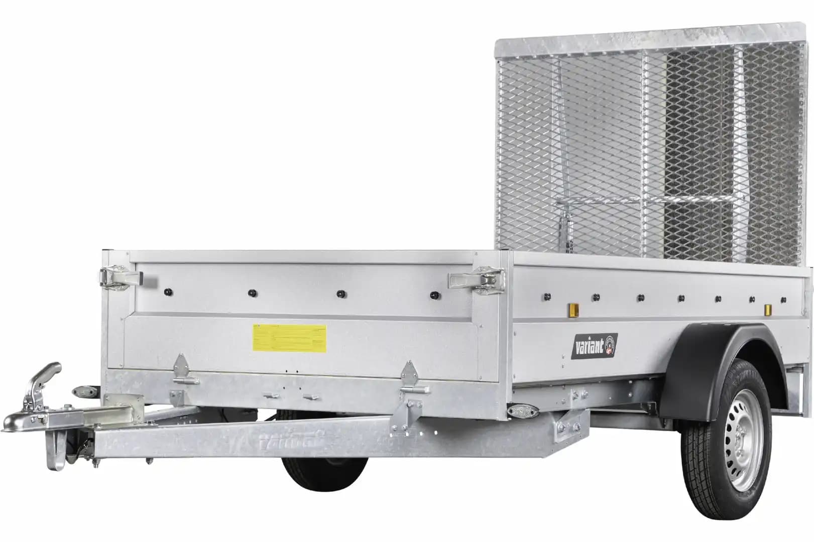 Variant PKW Anhänger Maschinentransporter 754 F1 MR, 750 kg, Ladefläche 2,57 x 1,45 m mit Heckrampe, Stahlbordwände