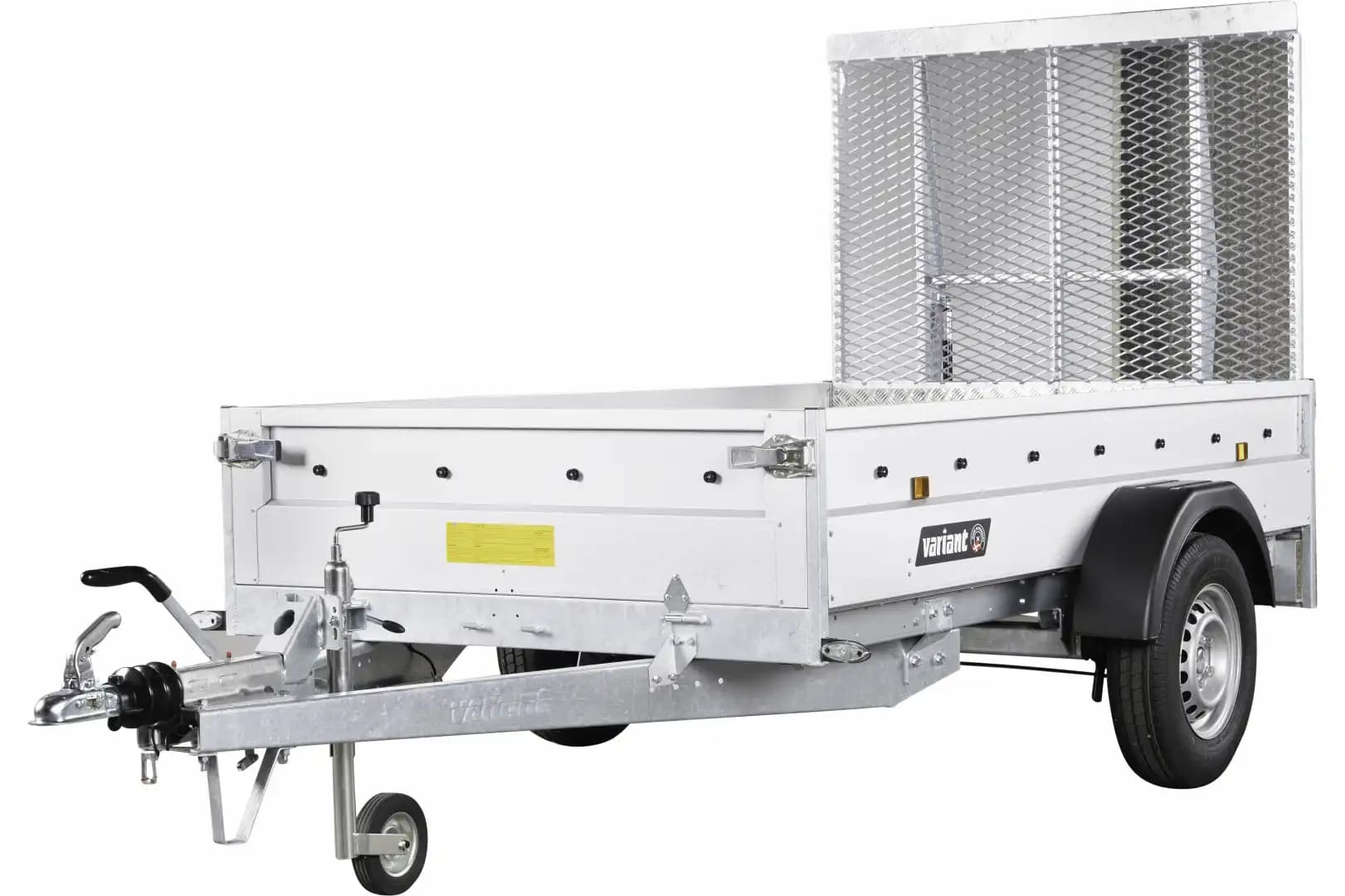 Variant PKW Anhänger Maschinentransporter 1304 F1 MR, 1350 kg, Ladefläche 2,57 x 1,45 m mit Heckrampe, Stahlbordwände