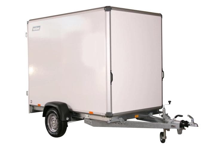 Variant PKW Anhänger Kofferanhänger 1315 HT mit Flügeltüren 1350 kg, Ladefläche 2,58 x 1,48 m, Innenhöhe 1,87 m