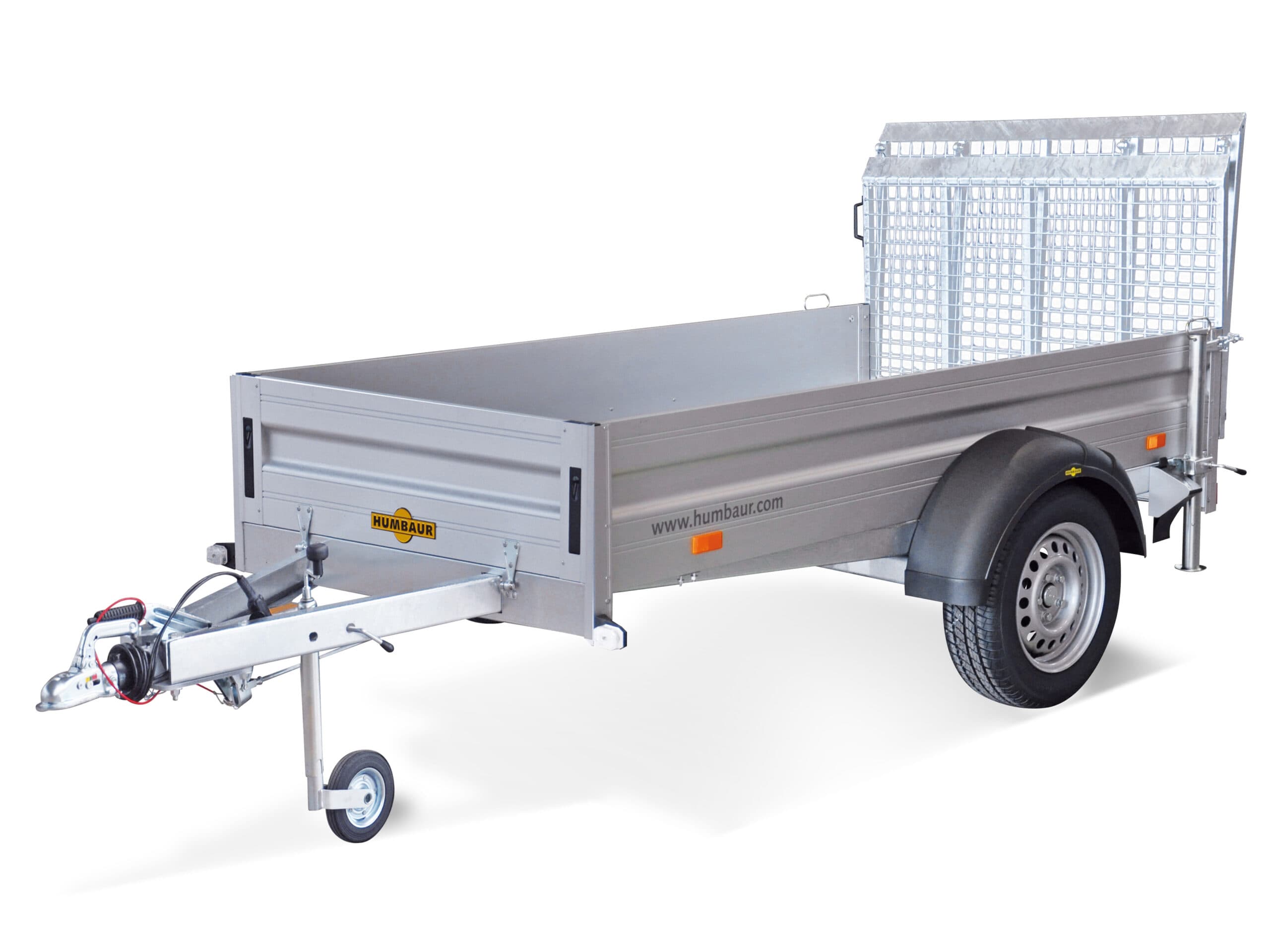 Humbaur PKW-Anhänger Tieflader HA 132513 ÜFW, 1300kg, Ladefläche 2,51 x 1,31m mit klappbarer Überfahrwand