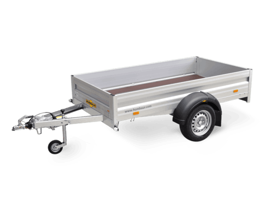 Humbaur PKW-Anhänger Tieflader HA 752111 KV, 750kg, Ladefläche 2,05 x 1,10m mit Klappe vorne