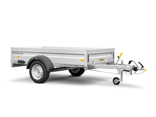 Humbaur PKW-Anhänger HA 153015 KV Alu 1500kg Ladefläche 3,03 x 1,50m mit Klappe vorn