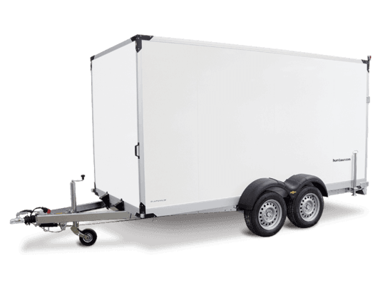 Humbaur PKW-Anhänger HK 254018-20P Kofferanhänger Ladefläche 4,07 x 1,81 Innenhöhe 2,00m 2500kg