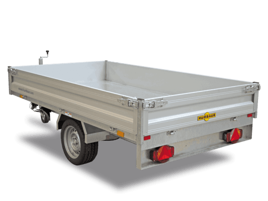 Humbaur HUK 152715, 1500kg Ladefläche 2,68x1,50mRückwärtskipper gebremst