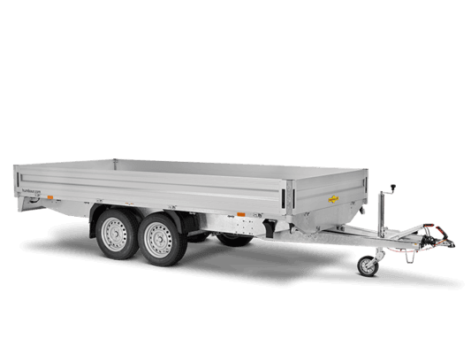 Humbaur PKW-Anhänger Hochlader HT 354121, 3500kg, Ladefläche 4,10 x 2,10m