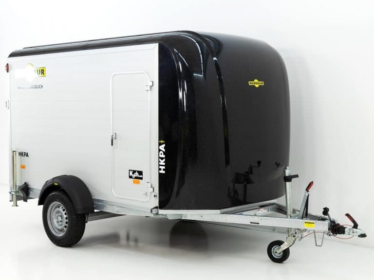 Humbaur Kofferanhänger HKPA H180 2,6t|Alu|Polybug|anthrazit-Neu