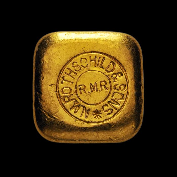 50 g Rothschild Goldbarren