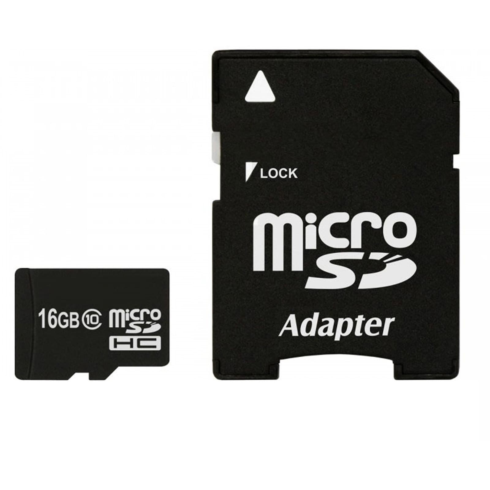 Carte Micro-SD 16Go + Adaptateur