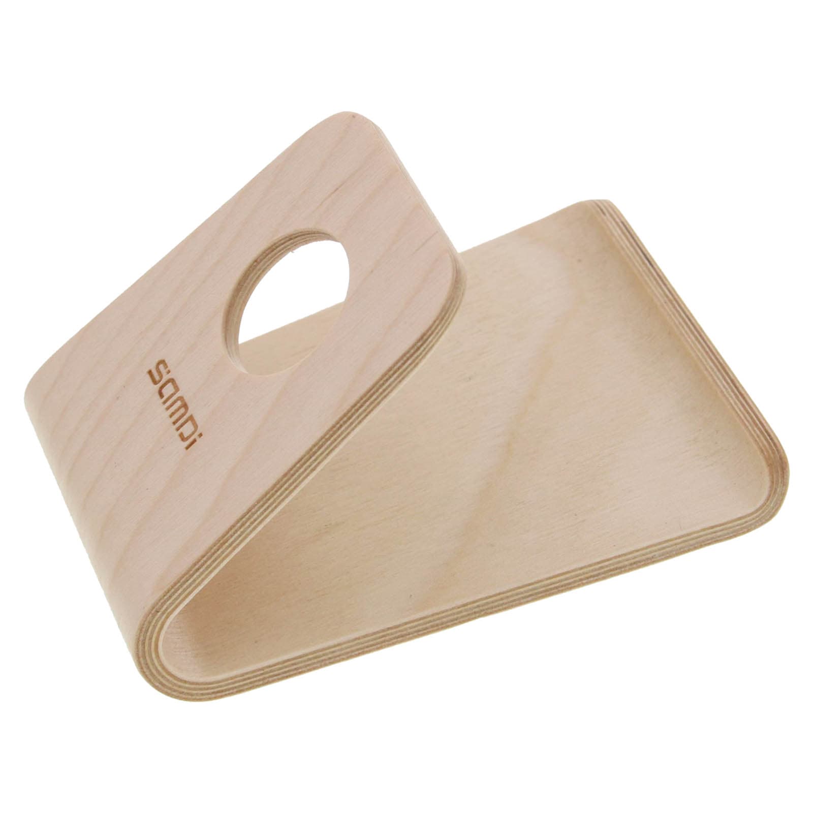 Support Bureau Bois Smartphone Tablette