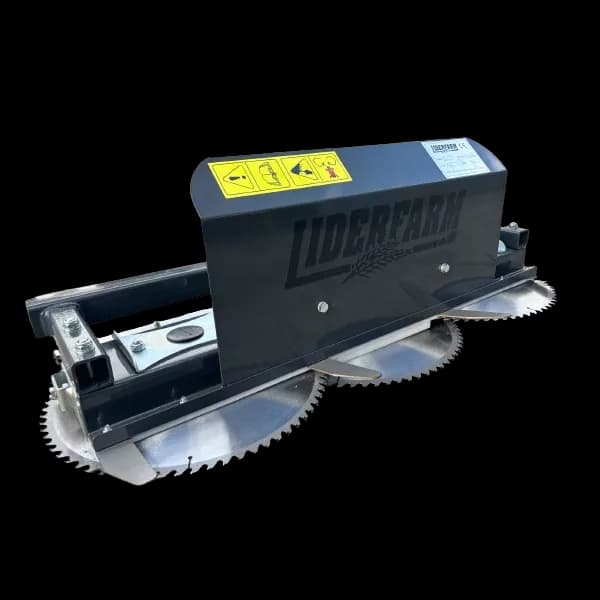 Lamier 1 m pour épareuses et tailles haies LIDERFARM, disque acier 400mm