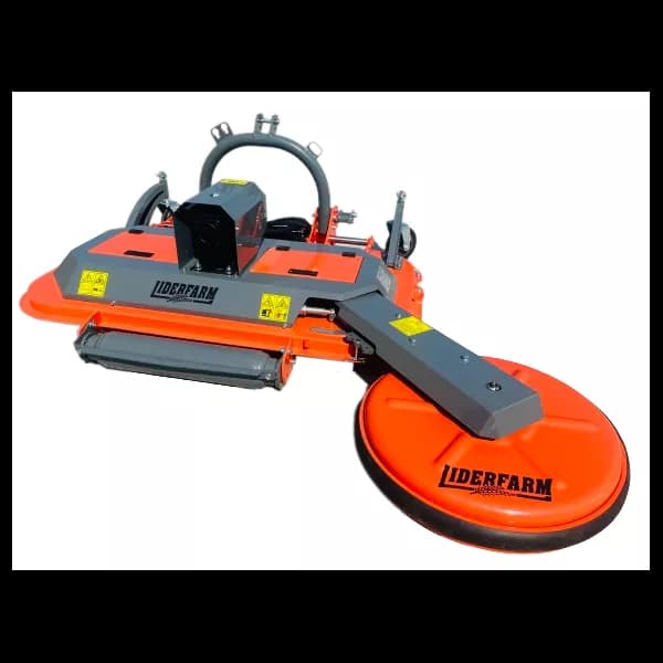 Lame en acier trempé Ø 25 mm pour broyeur / tondeuse LIDERFARM 1,50 m